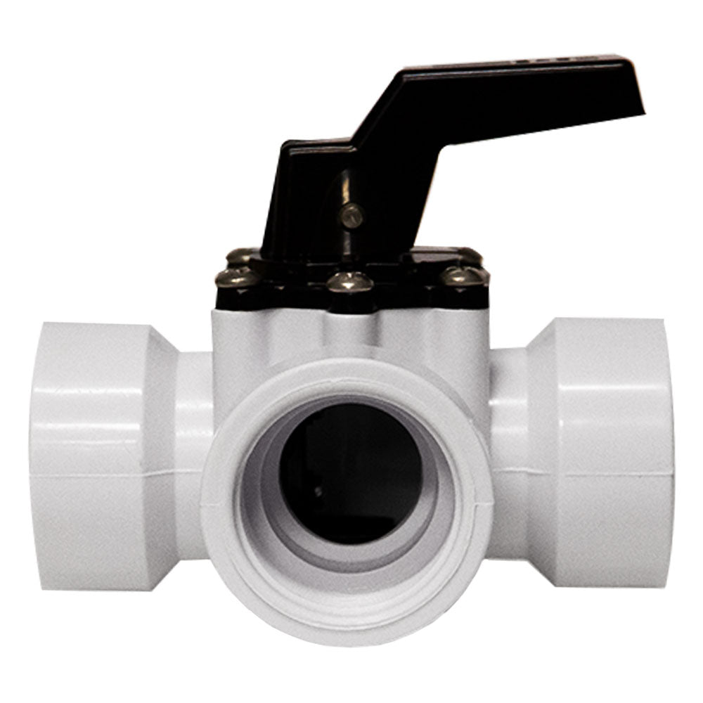 Three way valve all threaded