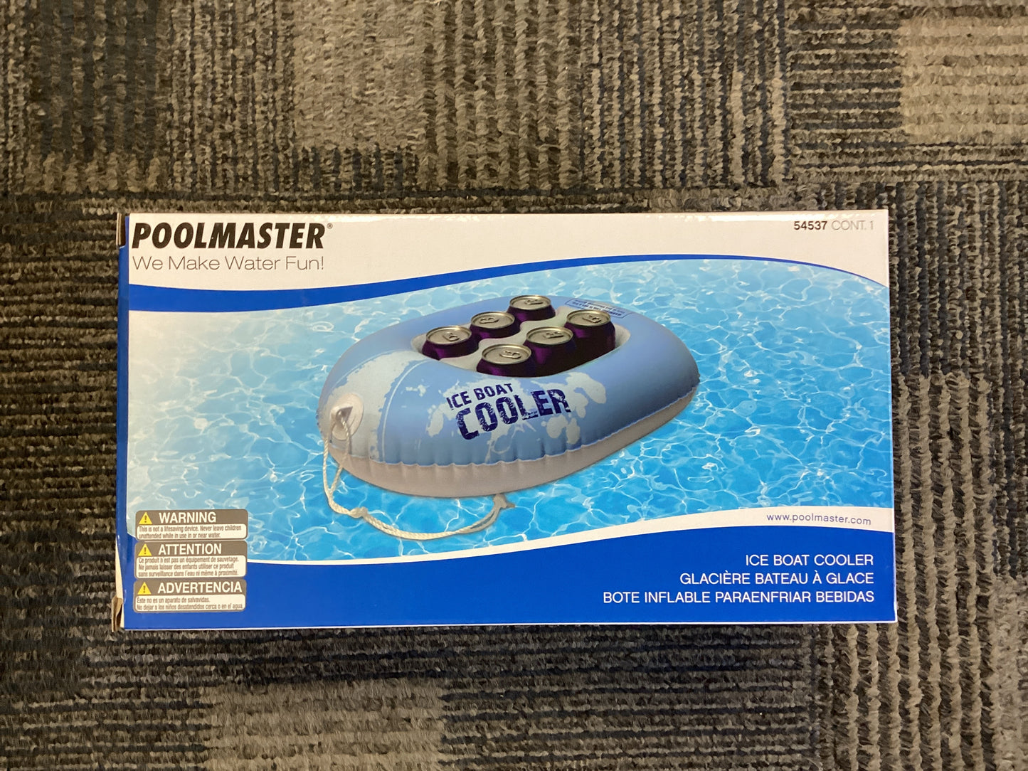PoolMaster ice Boat Cooler