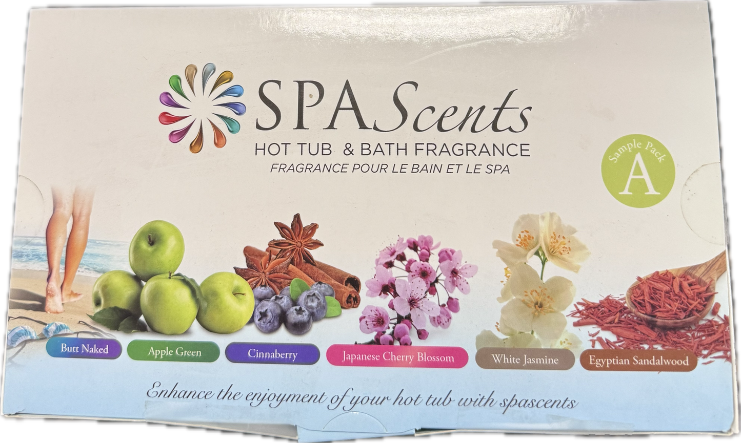 SPA Scents Sample Pack A-6 Pack