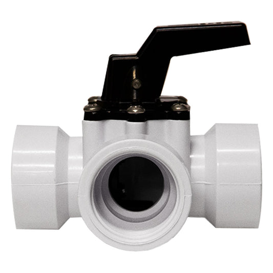 Three way valve all threaded