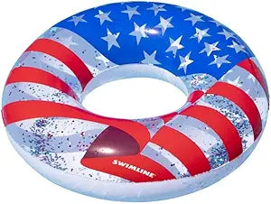 Americana Glitter Ring