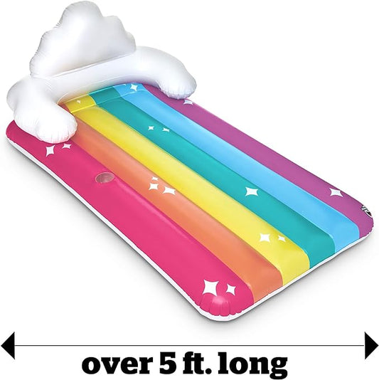Rainbow Lounger Float