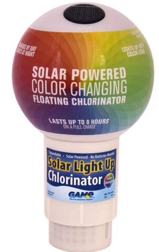 Color Changing Solar Chemical Dispenser