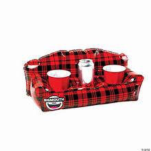 Beverage Boat - Plaid Couch